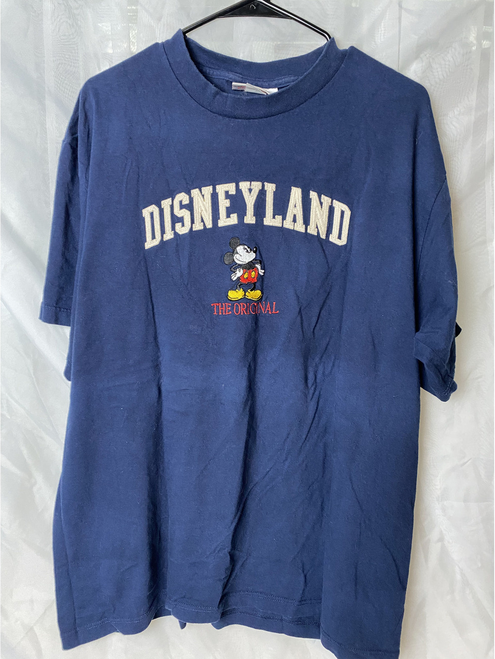 Disneyland Mickey Mouse graphic t-shirt blue XL